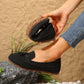 Komfortable vintage loafers for kvinner