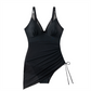 💥Siste dag spesialsalg 50% AV💃Slankende Mesh Sheer Sarong Wraps Badedrakt