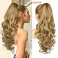 💜Begrenset tidsbegrenset tilbud 40 % rabatt💜Clip-on bølget hestehaleforlengelse
