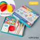 🏅Montessori Clip Perle Matematikk Teller Leketøy