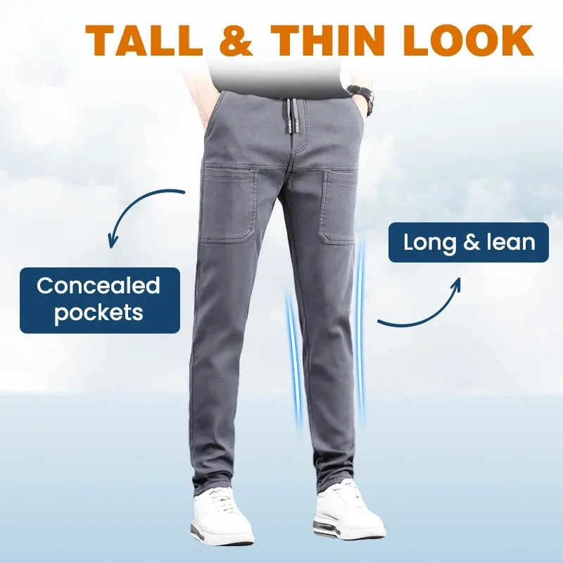 🥰 MultiPants - slitesterk cargobukse med høy stretch og flere lommer