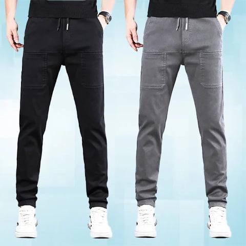 🥰 MultiPants - slitesterk cargobukse med høy stretch og flere lommer