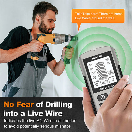 Multifunctional Handheld Metal & Wall Detector