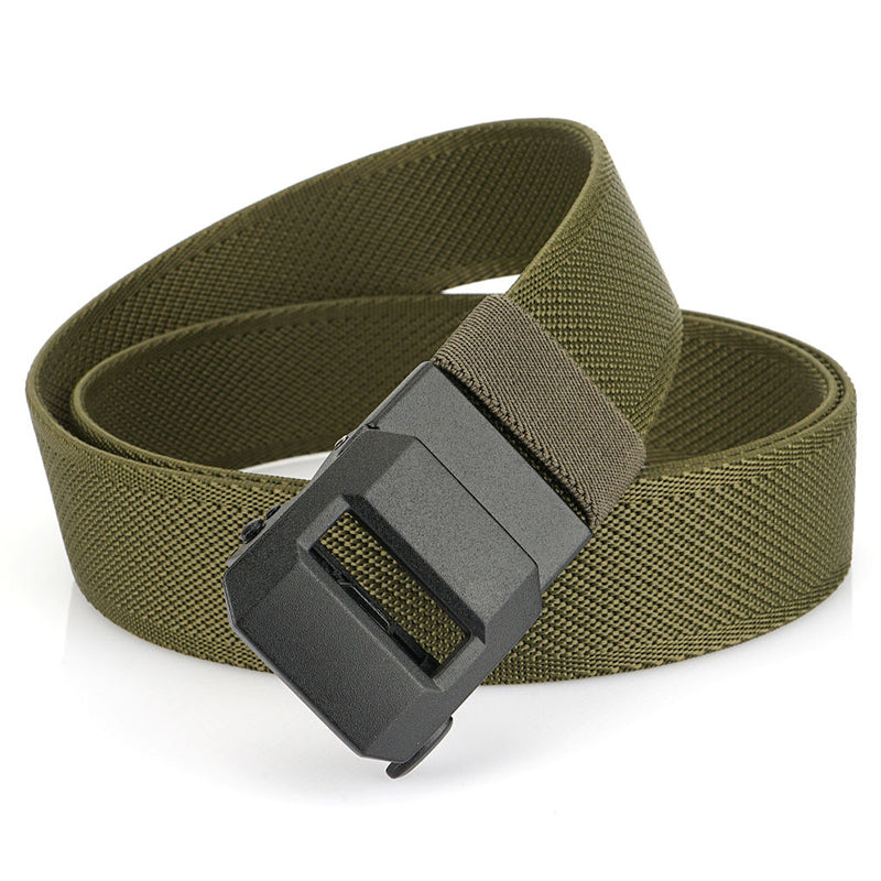 Stretchbelte i nylon med automatisk spenne for menn