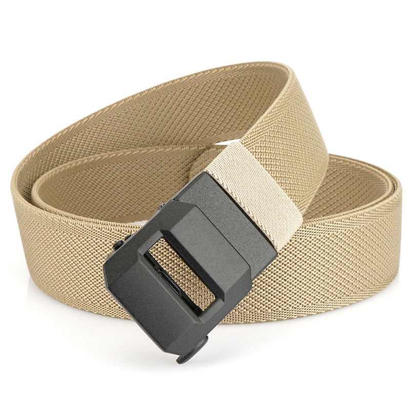 Stretchbelte i nylon med automatisk spenne for menn