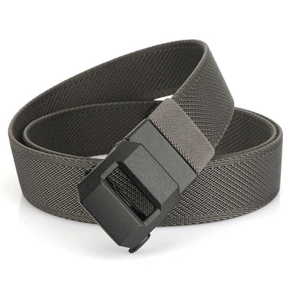 Stretchbelte i nylon med automatisk spenne for menn
