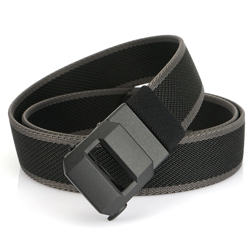 Stretchbelte i nylon med automatisk spenne for menn