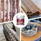 🔥Rustkonverterende metallmaling – Ett strøk stopper rust, uten sliping og uten lukt. Tørker til en glatt metallfinish. Perfekt til hageredskaper og porter. 🔨🛡️