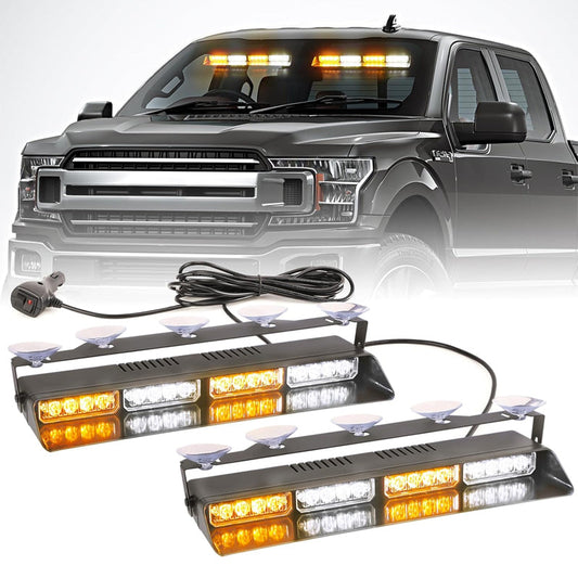 🎉🚗Frontrute sugekopp Strobe advarselslys for kjøretøy