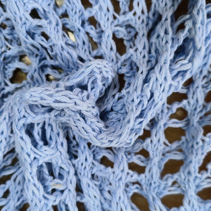 🧶Heklet strikketopp til dame👚