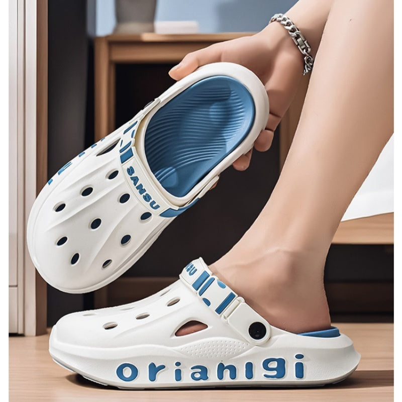 Atmungsaktive Unisex-Sandalen mit weicher dicker Sohle