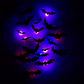 🦇3D Fladdermus LED vegglampe dekorasjon