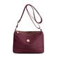 Minimalistisk, romslig skulder- og crossbody-veske i nylon