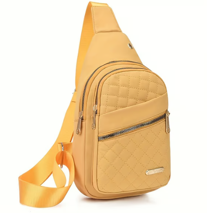 🔥Ryddesalg🔥Dames moteriktig uformell ensfarget crossbody-veske(Jo mer du kjøper, jo høyere rabatt)