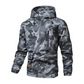 🦅 Herre Camouflage Jakke: Hette, Flere Lommer & Værbestandig – Perfekt For Utendørs & Byen!