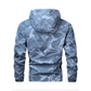 🦅 Herre Camouflage Jakke: Hette, Flere Lommer & Værbestandig – Perfekt For Utendørs & Byen!