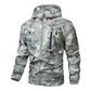 🦅 Herre Camouflage Jakke: Hette, Flere Lommer & Værbestandig – Perfekt For Utendørs & Byen!