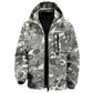 🦅 Herre Camouflage Jakke: Hette, Flere Lommer & Værbestandig – Perfekt For Utendørs & Byen!