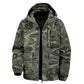 🦅 Herre Camouflage Jakke: Hette, Flere Lommer & Værbestandig – Perfekt For Utendørs & Byen!