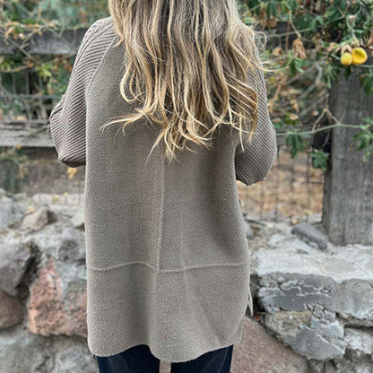 ❄️🍂Kort damekåpe med doble knapper og revers -❤️‍🔥Hold deg varm denne vinteren!