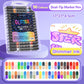 🔥Hot Sale🎁Glittermarkerpenne med to spisser