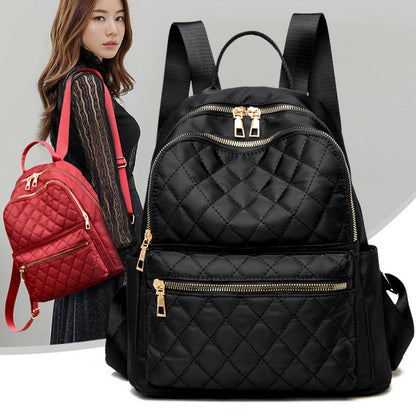Quiltet mini-ryggsekk for damer