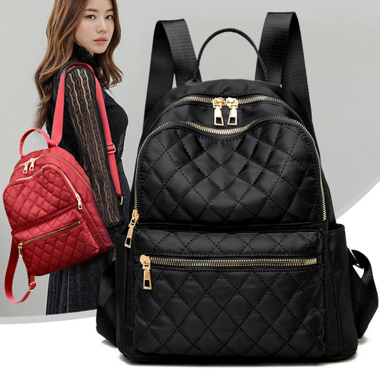 Quiltet mini-ryggsekk for damer