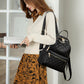 Quiltet mini-ryggsekk for damer