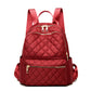 Quiltet mini-ryggsekk for damer
