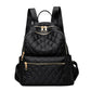 Quiltet mini-ryggsekk for damer