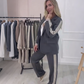 Mote Side Striped Blazer & Pants 2-delers sett