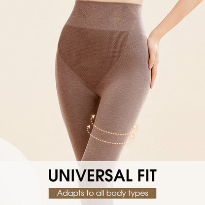 🔥Slim Fit termoleggings med høy midje for kvinner -👏Elastisk og tettsittende!