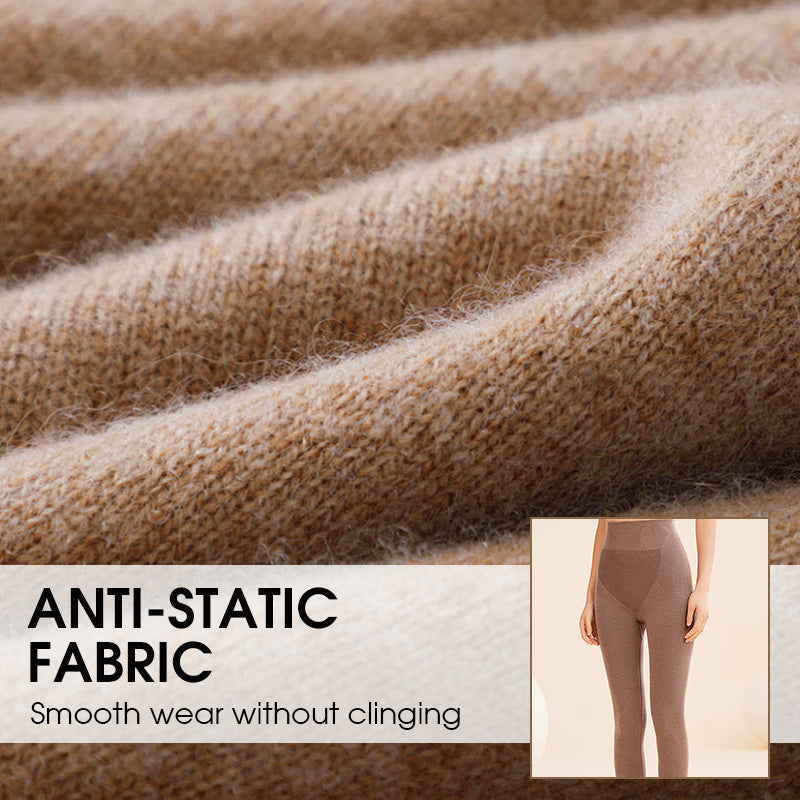 🔥Slim Fit termoleggings med høy midje for kvinner -👏Elastisk og tettsittende!