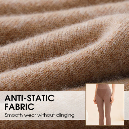 🔥Slim Fit termoleggings med høy midje for kvinner -👏Elastisk og tettsittende!