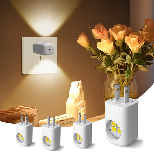 Kjøp 1 få 1 gratis✨Intelligent LED-veggkontakt med nattlys og automatisk dimmer