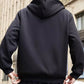 Men’s Thickened Faux Cashmere Hoodie Cardigan