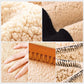 Men’s Thickened Faux Cashmere Hoodie Cardigan
