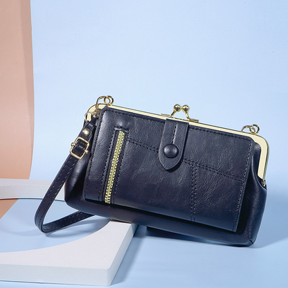 Crossbody-telefonveske med kortorganiserer