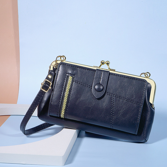 Crossbody-telefonveske med kortorganiserer