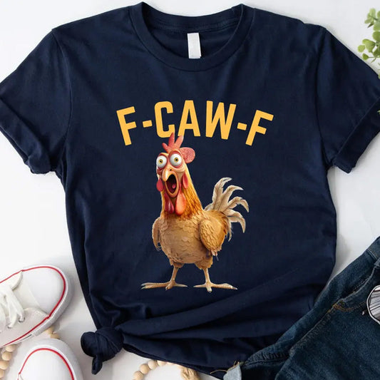 Unisex morsom og lekende grafisk T-skjorte