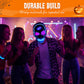 Halloween LED Hodeskallemaske