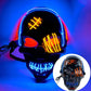 Halloween LED Hodeskallemaske