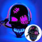 Halloween LED Hodeskallemaske