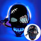 Halloween LED Hodeskallemaske
