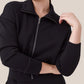 🔥AirEase Sleeve Wide-Leg Jumpsuit –👏4-veis stretch, glidelås foran og praktiske lommer!