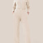 🔥AirEase Sleeve Wide-Leg Jumpsuit –👏4-veis stretch, glidelås foran og praktiske lommer!