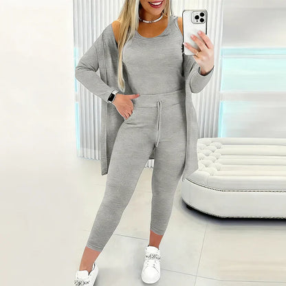 3-delers sett med casual damemote