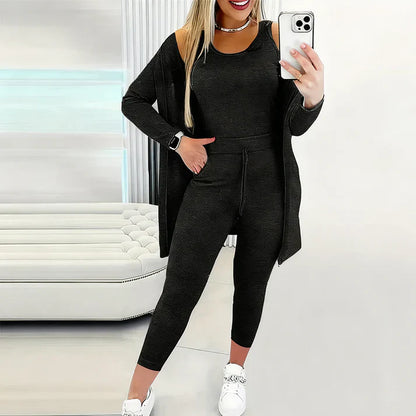 3-delers sett med casual damemote