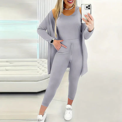 3-delers sett med casual damemote