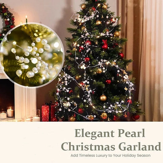 🎄Kunstig perlekjede til juletre